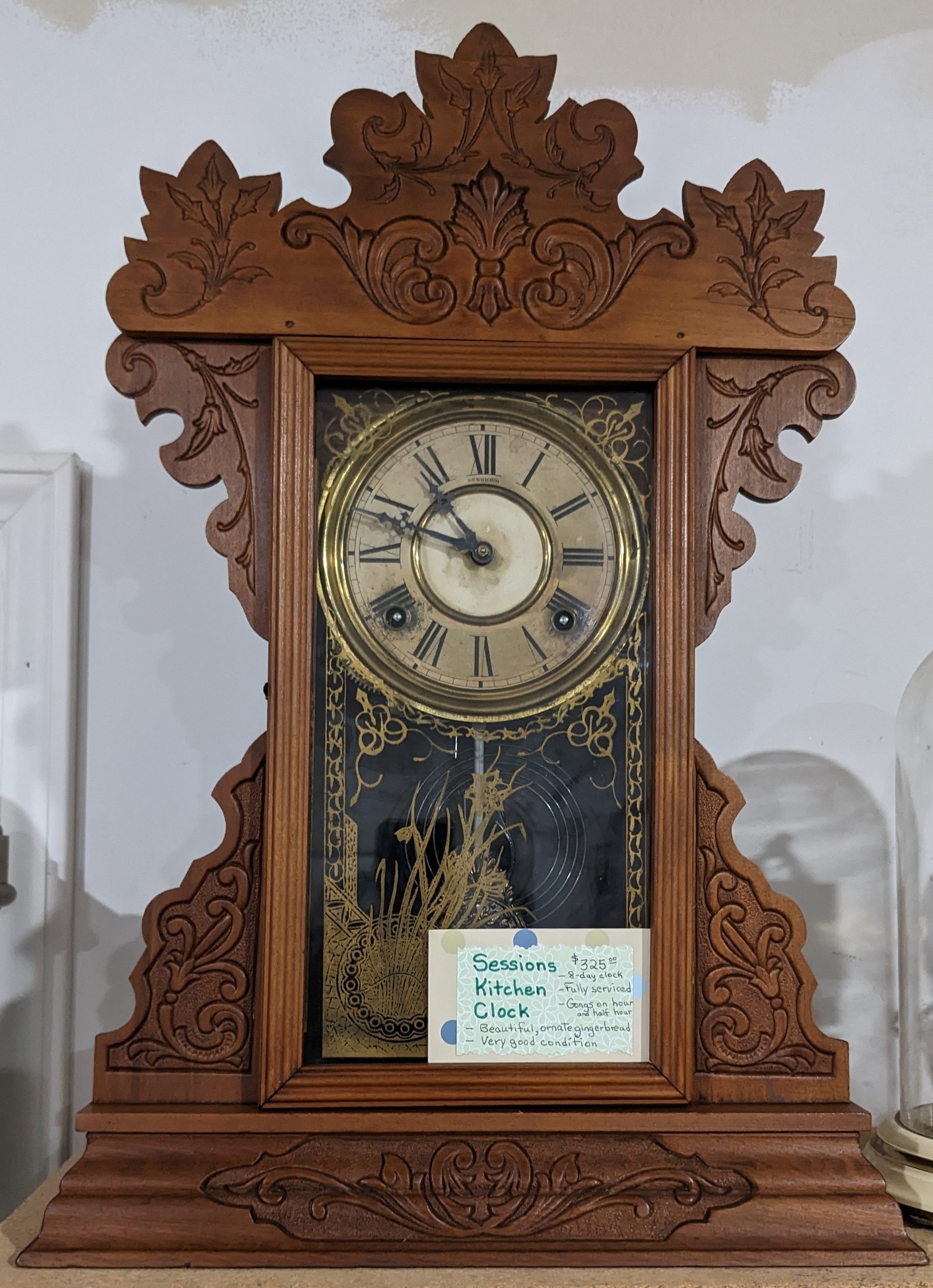 Sessions kitchen clock — $325