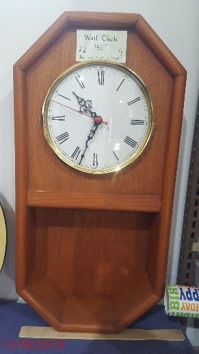 Decorative Wall Clock — $50